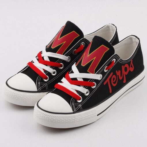Maryland Terrapins Sport Sneakers Shoes For Men Women Fans - Image 4