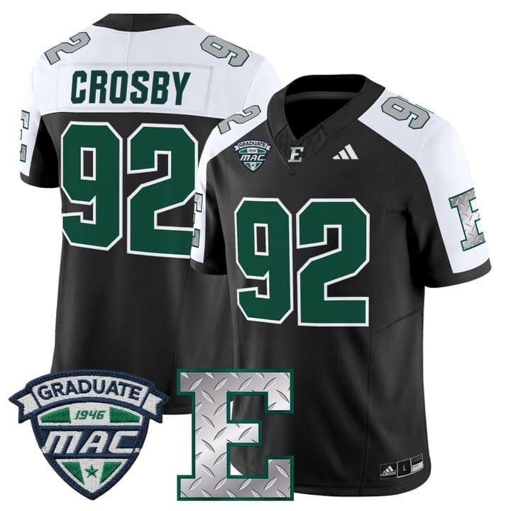 Maxx Crosby Jersey #92 Eastern Michigan Eagles 2025 Limited Stitched - Image 3