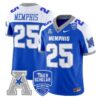 MemphisJersey 25MemphisTigers2025VaporLimitedStitchedRoyalAlter
