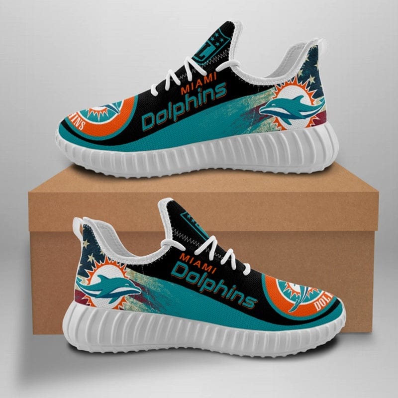 Miami Dolphins Sneaker Shoes NFL For Men Women Fans 3 Miami Dolphins Sneaker Shoes NFL For Men Women Fans - Image 3