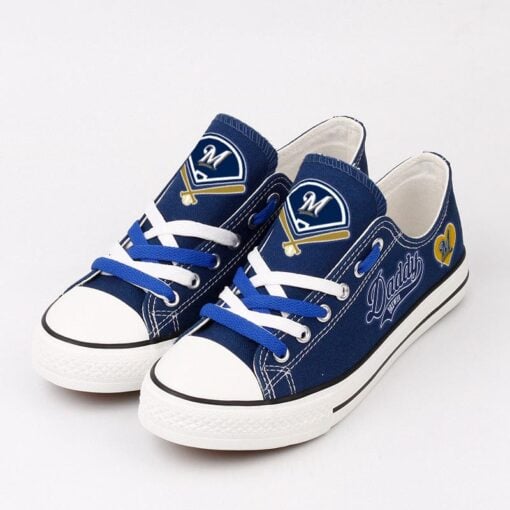 Miami Marlins Limited Print Low Top Canvas Shoes Sport Sneakers For Men Women Fans - Image 5