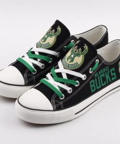 Alternative view of Milwaukee Bucks Atlanta Hawks Sport Sneakers Shoes For Men Women Fans
