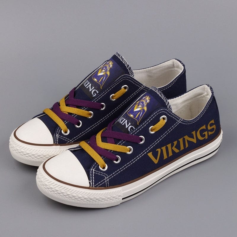 Minnesota Vikings Low Top Canvas Sport Sneakers Shoes For Men Women Fans 5 Minnesota Vikings Low Top Canvas Sport Sneakers Shoes For Men Women Fans - Image 5