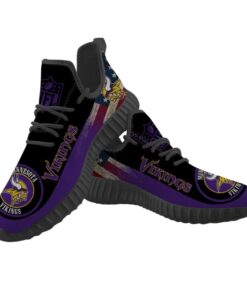 Minnesota Vikings V4 Sneaker Shoes NFL 969b0ce7 8840 466a b97f b48881d74db3