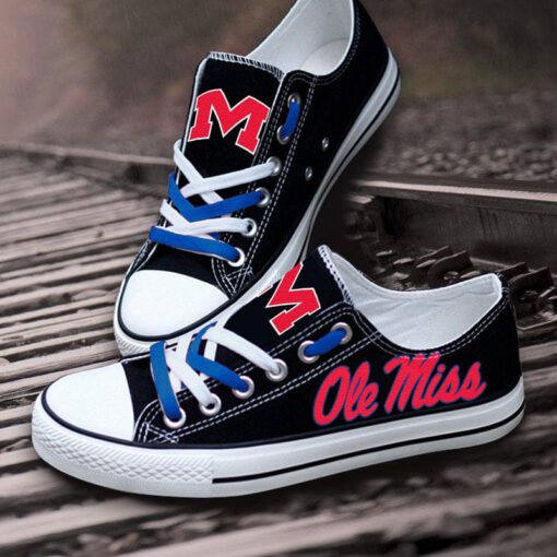Mississippi Rebels Sport Sneakers Shoes For Men Women Fans