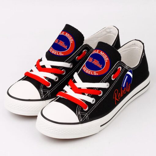 Mississippi Rebels Sport Sneakers Shoes For Men Women Fans - Image 3
