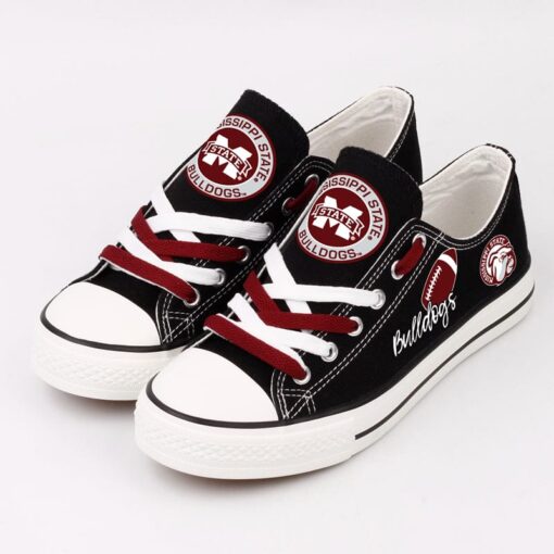 Mississippi State Bulldogs Sport Sneakers Shoes For Men Women Fans - Image 4