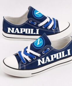 Alternative view of Napoli Low Top Canvas Sport Sneakers Shoes For Men Women Fans