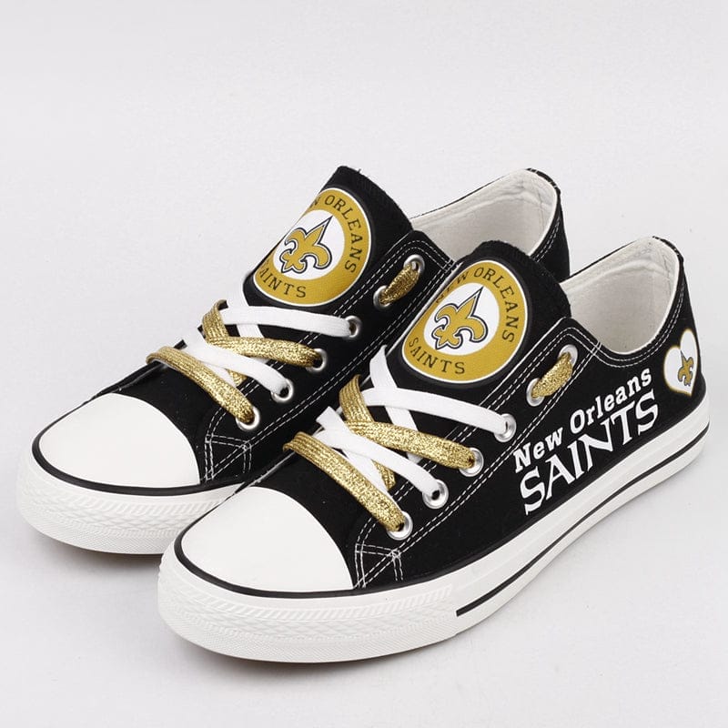 New Orleans Saints Low Top Canvas Sport Sneakers Shoes For Men Women Fans 1 New Orleans Saints Low Top Canvas Sport Sneakers Shoes For Men Women Fans