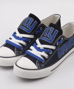 Alternative view of New York Giants Low Top Canvas Sport Sneakers Shoes For Men Women Fans
