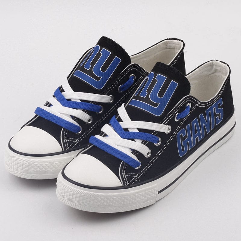 New York Giants Low Top Canvas Sport Sneakers Shoes For Men Women Fans 2 New York Giants Low Top Canvas Sport Sneakers Shoes For Men Women Fans - Image 2