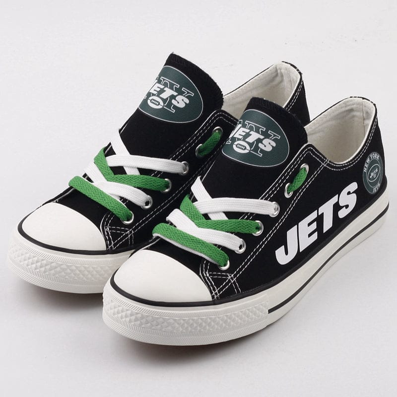 New York Jets Low Top Canvas Sport Sneakers Shoes For Men Women Fans 1 New York Jets Low Top Canvas Sport Sneakers Shoes For Men Women Fans