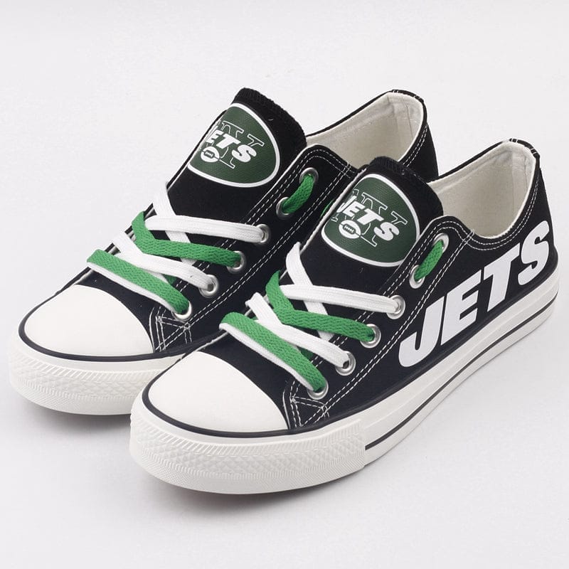 New York Jets Low Top Canvas Sport Sneakers Shoes For Men Women Fans 2 New York Jets Low Top Canvas Sport Sneakers Shoes For Men Women Fans - Image 2