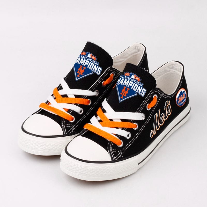 New York Mets Limited Print Low Top Canvas Shoes Sport Sneakers For Men Women Fans 2 New York Mets Limited Print Low Top Canvas Shoes Sport Sneakers For Men Women Fans - Image 2