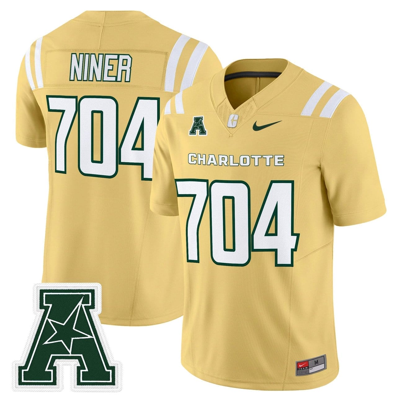 Niner Jersey #704 Charlotte 49ers 2025 Vapor Limited Stitched 3 Niner Jersey #704 Charlotte 49ers 2025 Vapor Limited Stitched - Image 3