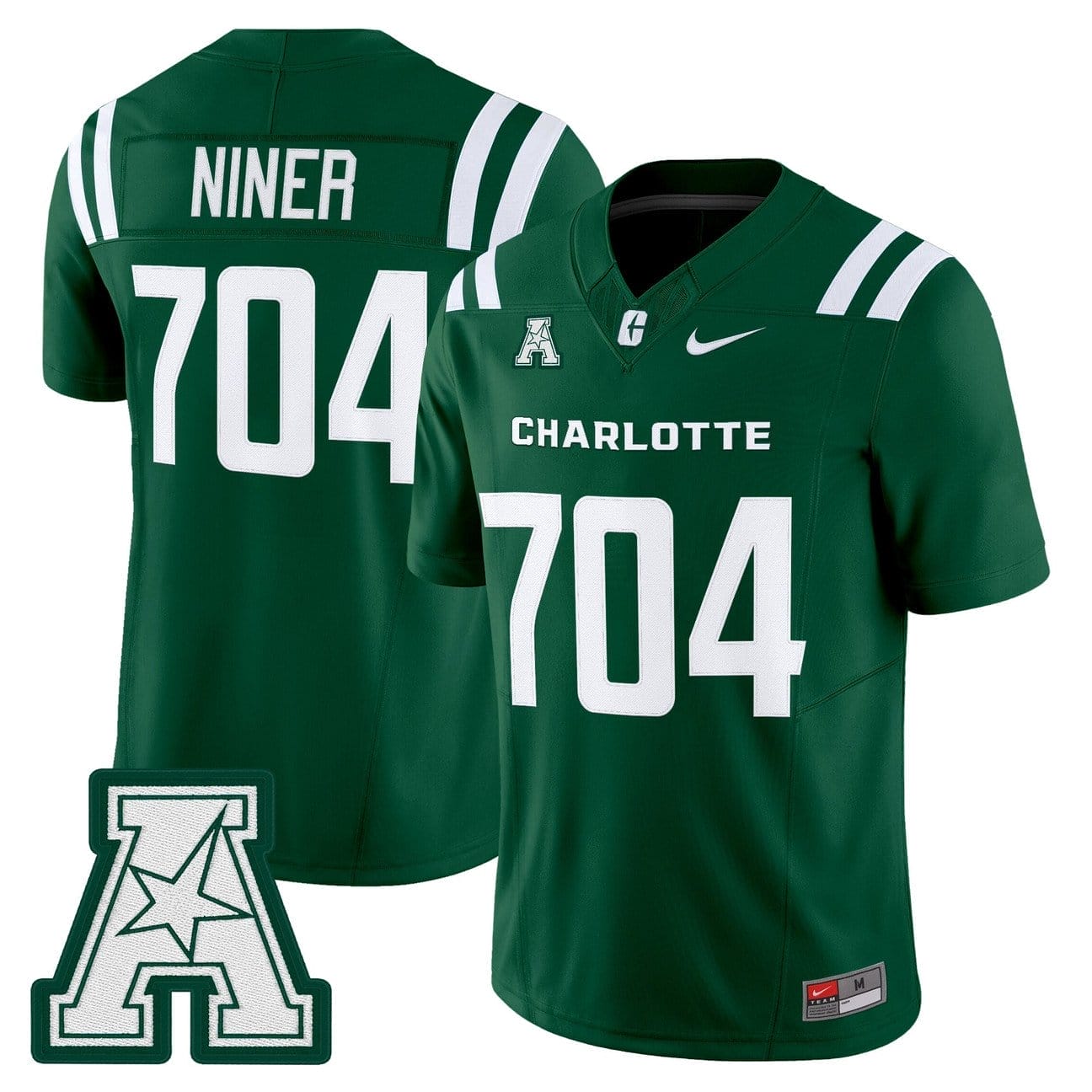 Niner Jersey #704 Charlotte 49ers 2025 Vapor Limited Stitched 5 Niner Jersey #704 Charlotte 49ers 2025 Vapor Limited Stitched - Image 5