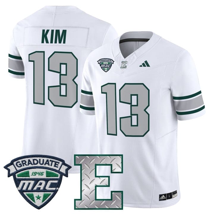 Noah Kim Jersey #13 Eastern Michigan Eagles 2025 Limited Stitched - Image 2