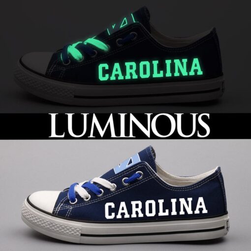 North Carolina Tar Heels Sport Sneakers Shoes For Men Women Fans