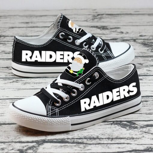 Oakland Raiders Sport Sneakers Shoes For Men Women Fans - Image 2