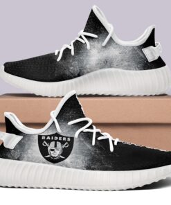 Oakland Raiders NFL 350v Yeezy Sneakers For Men Women Fans