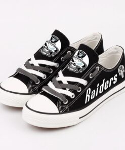 Oakland Raiders Low Top Canvas Sport Sneakers Shoes For Men Women Fans 12 Oakland Raiders aba00e48 745d 426a bc48 43e4cf6fffc6