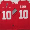 Ohio State Buckeyes 10 Julian Sayin Red 2025 F.U.S.E. Limited Stitched Jersey
