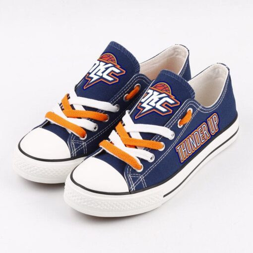 Oklahoma City Thunder Atlanta Hawks Sport Sneakers Shoes For Men Women Fans - Image 3