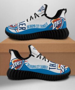 Oklahoma City Thunder NBA V1 Sneaker Shoes Hot Team For Men Women Fans