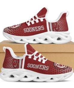 Alternative view of Oklahoma Sooners NCAA Sneakers Shoes Elevate Your Every Step