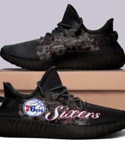 Philadelphia 76ers NBA 350v Yeezy Sneakers For Men Women Fans