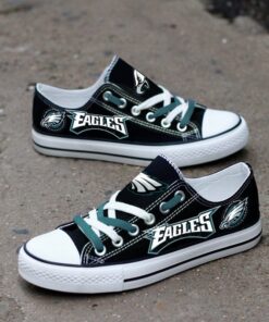 Philadelphia Eagles Limited Print NFL Students Low Top Canvas Shoes Sport Sneakers 2 0342835b bc49 4e38 b746 15892a68e6bc