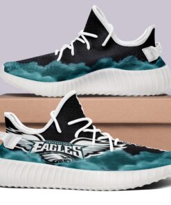 Alternative view of Philadelphia Eagles NFL 350v Yeezy Sneakers For Men Women Fans