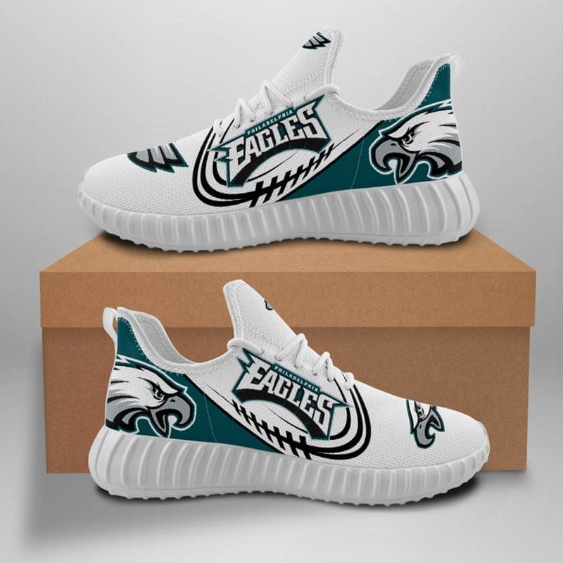 Philadelphia Eagles Sneaker Shoes NFL For Men Women Fans 4 Philadelphia Eagles Sneaker Shoes NFL For Men Women Fans - Image 4