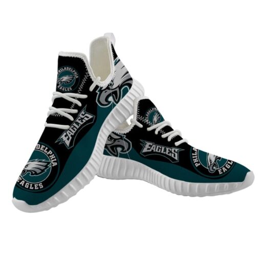 Philadelphia Eagles Sneaker Shoes NFL For Men Women Fans - Image 3