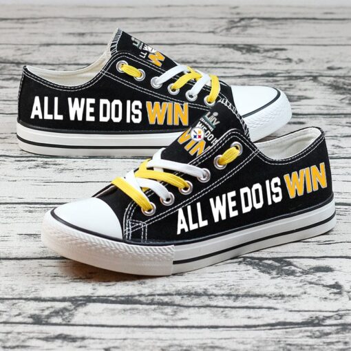 Pittsburgh Steelers Sport Sneakers Shoes For Men Women Fans