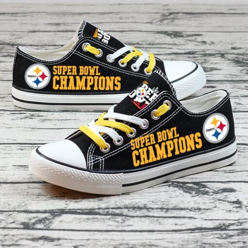 Pittsburgh Steelers Sport Sneakers Shoes For Men Women Fans - Image 2