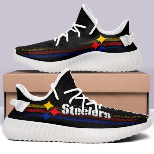 Pittsburgh Steelers NFL 350v Yeezy Sneakers For Men Women Fans - Image 2