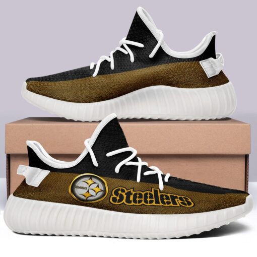 Pittsburgh Steelers NFL 350v Yeezy Sneakers For Men Women Fans - Image 3