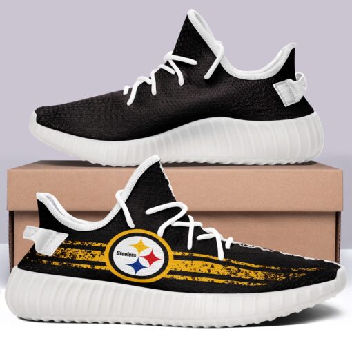 Pittsburgh Steelers NFL 350v Yeezy Sneakers For Men Women Fans - Image 4