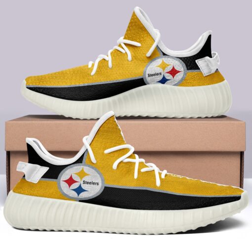 Pittsburgh Steelers NFL 350v Yeezy Sneakers For Men Women Fans - Image 6