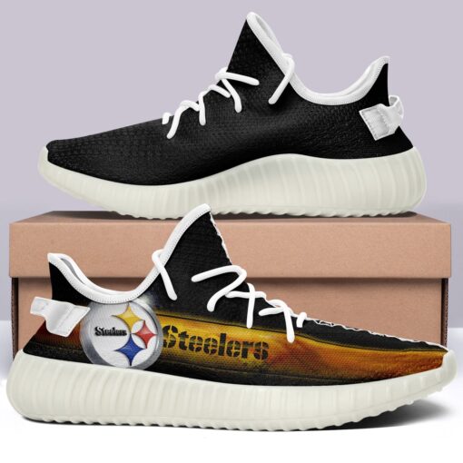 Pittsburgh Steelers NFL 350v Yeezy Sneakers For Men Women Fans - Image 7
