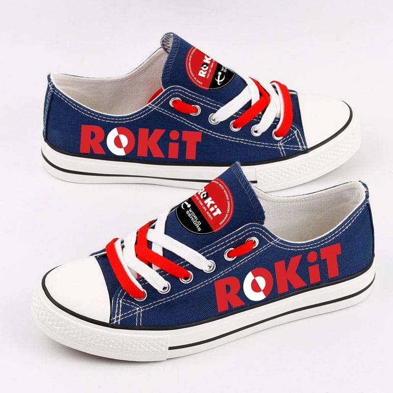 ROKiT Williams Racing Canvas Sneakers Shoes For Men Women Fans 3 ROKiT Williams Racing Canvas Sneakers Shoes For Men Women Fans - Image 3