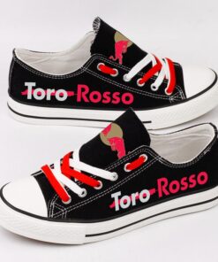 Red Bull Toro Rosso Honda Canvas Sneakers Shoes For Men Women Fans
