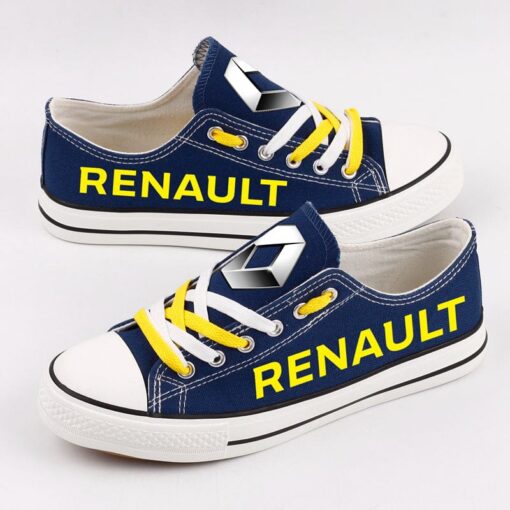 Renault Sport F1 Team Canvas Sneakers Shoes For Men Women Fans - Image 4