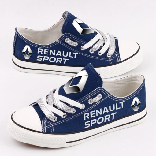 Renault Sport F1 Team Canvas Sneakers Shoes For Men Women Fans