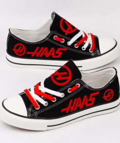 Alternative view of Rich Energy Haas F1 Team Canvas Sneakers Shoes For Men Women Fans