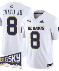 Samuel Gbatu Jr Jersey #8 UC Davis Aggies 2025 Lake Tahoe Patch