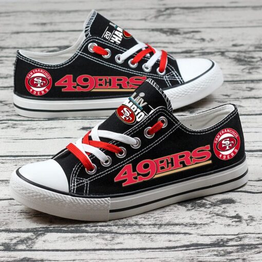 San Francisco 49ers Sport Sneakers Shoes For Men Women Fans - Image 7