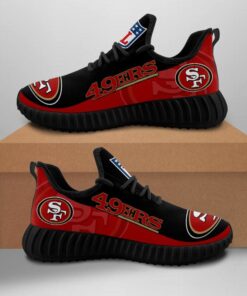 San Francisco 49ers Sneaker Shoes NFL V2 b4044750 8c11 4e90 a89f f93431bf92be