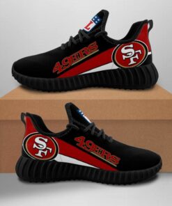 Alternative view of San Francisco 49ers Sneaker Shoes NFL For Men Women Fans